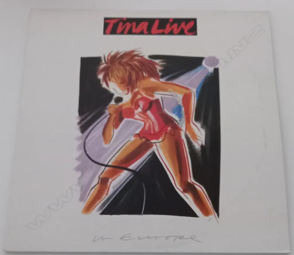 Tina Turner, Tina Live In Europe (Triple album) Image 1++